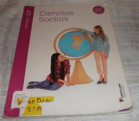 Ciencias Sociales 5 De Primaria Santillana Ga Comprar Libros De Texto