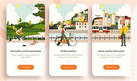 8 Beautifully Illustrated Onboarding Screens In Mobile Design Free Php