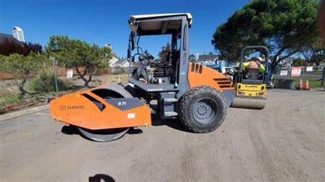 2018 Hamm H7i Smooth Drum Roller Compactor For Sale 468 Hours San