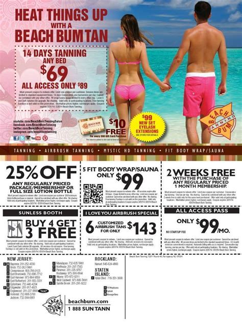 Palm Beach Tan Coupons All Salon Prices