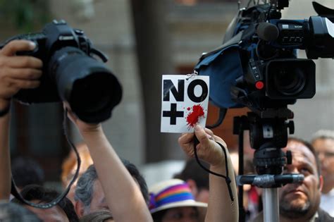 Violence Against Journalists In Mexico Has Reached Record Setting
