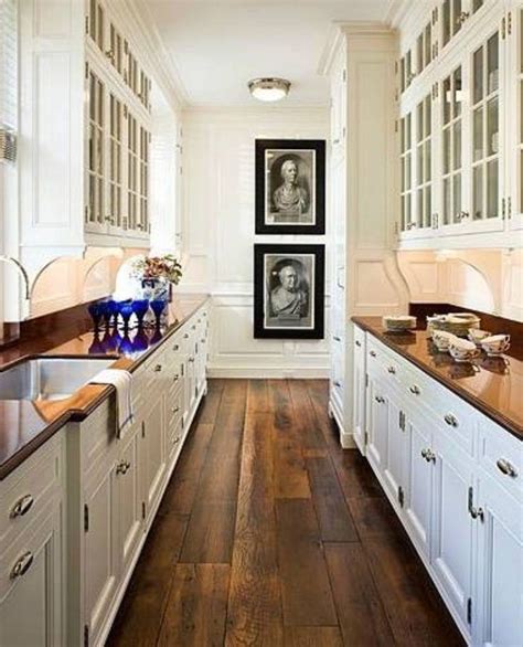 The galley layout works well for all kitchen styles; Amazing of Galley Kitchen Remodel Design 17 Best Ideas ...
