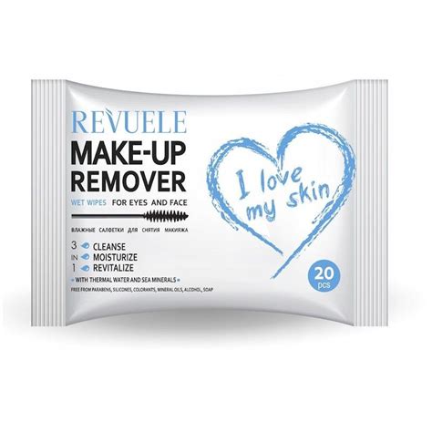 Revuele Make Up Remover Wet Wipes Eyes And Face 20 St 099 Eur Luxplusnl