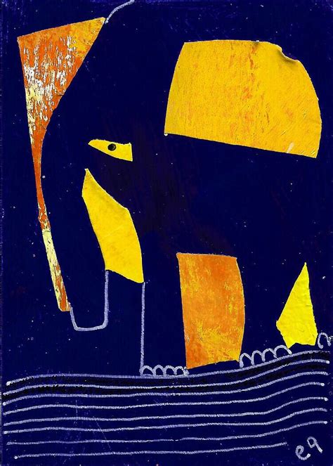 E9 Art Eric Houck I Am Not The Walrus Goo Goo Gjoob Elephant Art