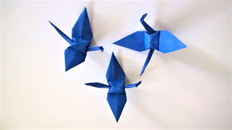 100 Medium Navy Blue Origami Paper Cranes 35 Etsy
