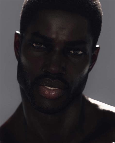 Pin By Ricardo Reyes On Face Handsome Black Men Dark Skin Models