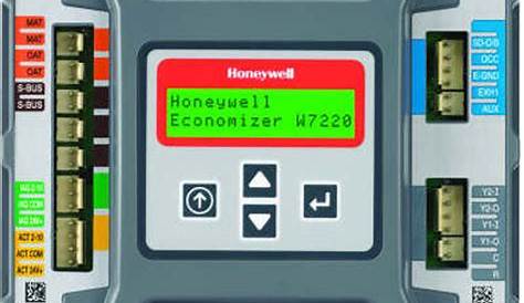 Honeywell W7220A1000/B JADE Economizer logic with DCV and commissioning