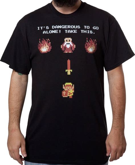 Its Dangerous Zelda T Shirt The Shirt List