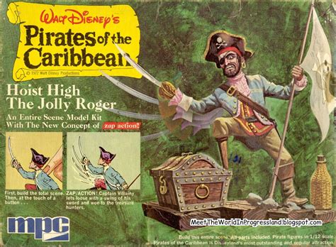 Meet The World Pirates Of The Caribbean Models 1972