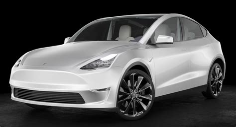 3d Tesla Y 2020 White Turbosquid 1421356