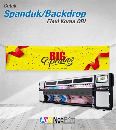 Cetak Spanduk Baliho Flexi Banner Digital Printing Di Purworejo Klampok