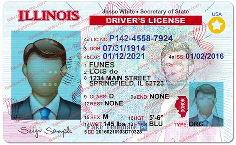 Illinois Drivers License Barcode Generator Thinkinginput