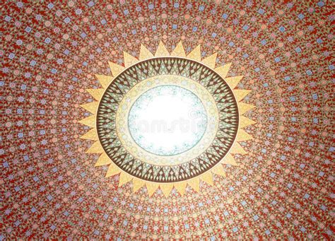 Abstract Lighting And Dome Ceiling Of Old House Stock Photo Image Of