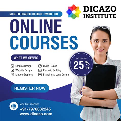 Learn Graphic Design With Online Courses At Dicazo Institute By