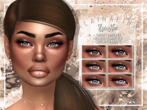 Alaina Lina Eyes No11 Sims 4 Custom Content Eye Contacts Hq Texture