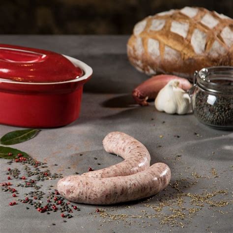 Saucisse de couenne ou misson Saucisse fraîche