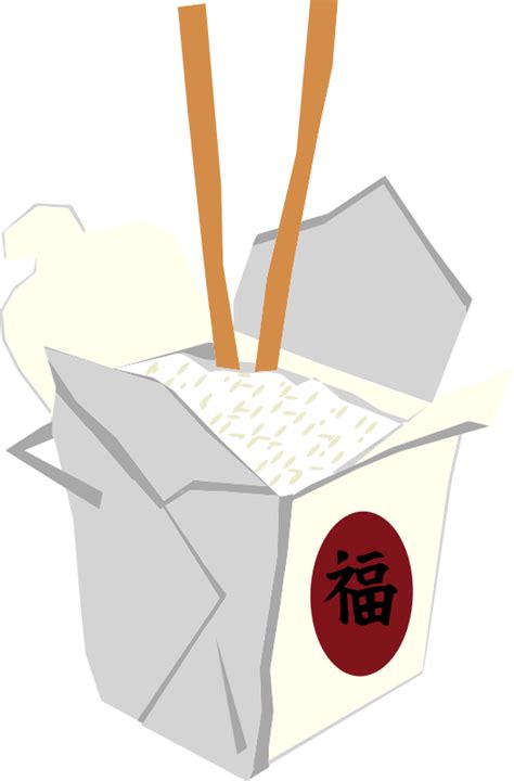 Chinese Take Out Free Stock Clipart