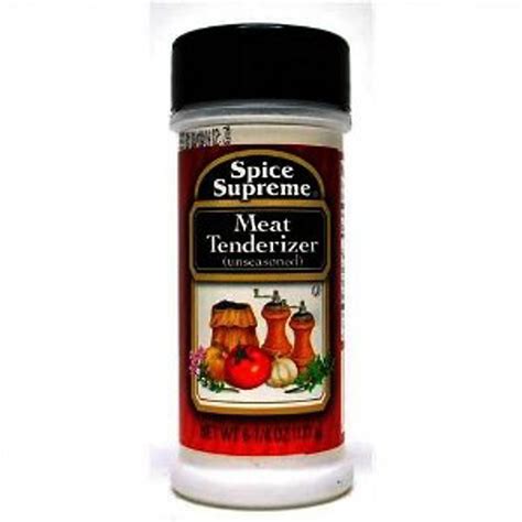 Spice Supreme Unseasoned Meat Tenderizer Shop Herbs And Spices At H E B
