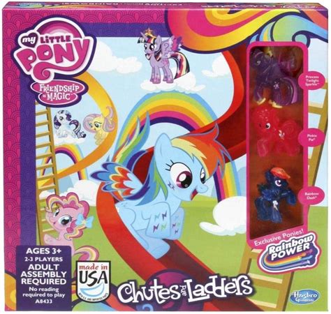Hasbro My Little Pony Chutes And Ladders Board Games Amazon Canada