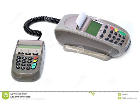 Your experience is our top priority. Payment terminal stock photo. Image of corporate, bank ...