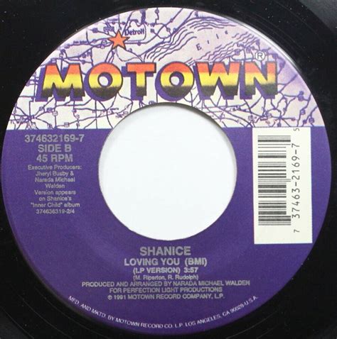 90s 45 Shanice Silent Prayer Loving You On Motown Ebay