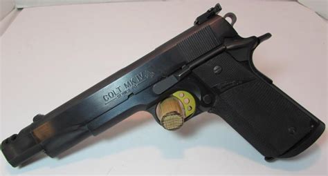 Lot Colt Government 45 Acp Mk Iv Target Pistol
