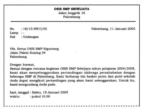 22 Contoh Surat Dinas Resmi Yang Benar Serta Jenis Struktur