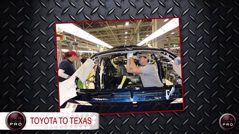 Toyota To Texas A Self Cleaning Car P Youtube