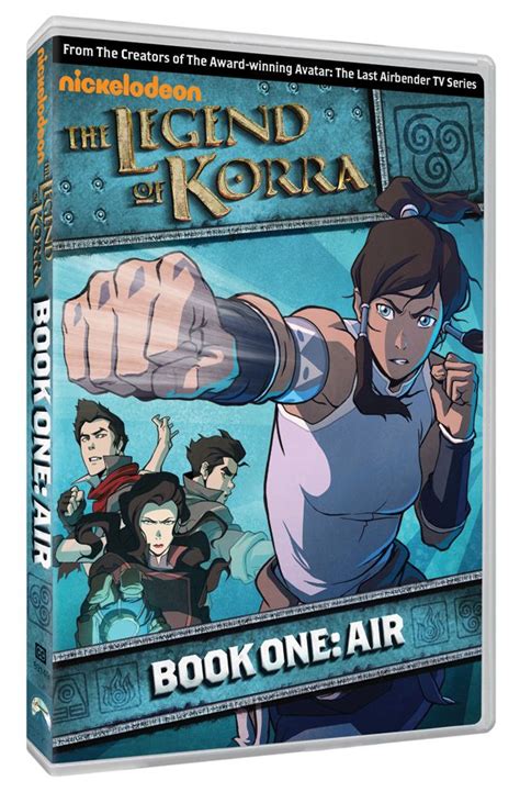 The Legend Of Korra Book One Air Exclusive Blu Ray And Dvd Release