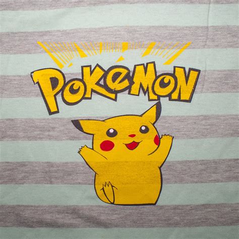 Vtg Anni 90 Pokemon Pikachu Tank Top T Shirt Anime Etsy Italia