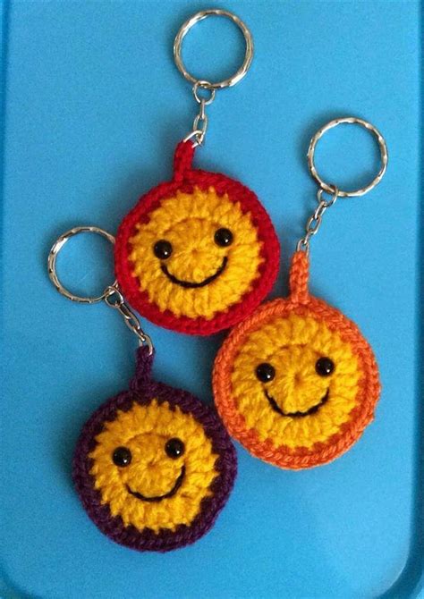62 Easy Handmade Fun Crochet Pattern Keychains Diy To Make