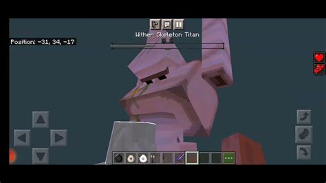 Wither Skeleton Titan Vs Ultima Iron Golem Titan YouTube