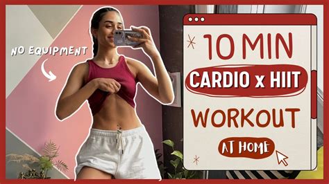 MIN SUPER INTENSE CARDIO X HIIT WORKOUT Burn A Lot Of Calories Fast At Home هوازی YouTube