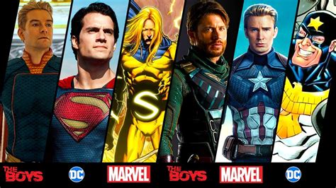 The Boys Characters Who Are Copied From Dc And Marvel Youtube