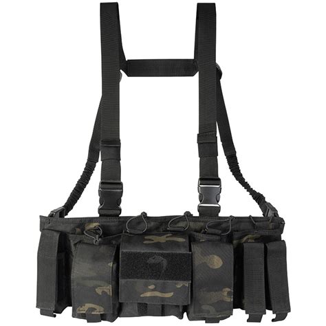 Viper Special Ops Chest Rig V Cam Black MPA Airsoft