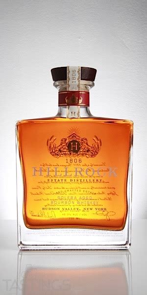Hillrock Estate Distillery Solera Aged Bourbon Whiskey Usa Spirits