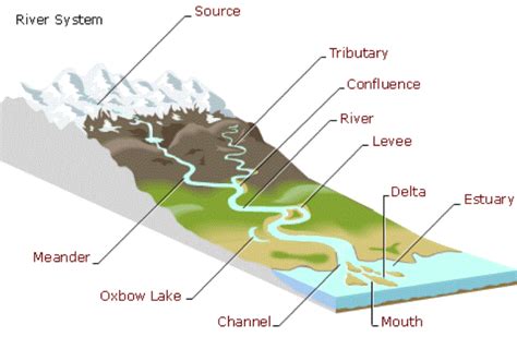 Fluvial Landforms Of Streams