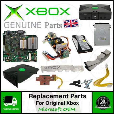 Genuine Replacement Parts For Microsoft Original Xbox Consoles You