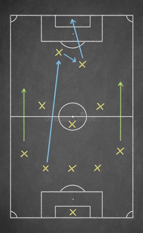 Soccer Game Strategy Stock Photo Image Of Playbook Plan 65511424