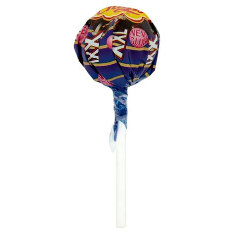 Chupa Chups Xxl Lollipops Assorted Flavour Bubble Gum Filled Lollipop