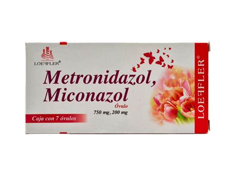 Metronidazol Miconazol 7 óvulos Central Farma