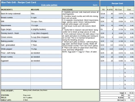Templates license this template is protected by copyright laws and international copyright treaties, as well as other intellectual property laws and treaties. Restaurant Startup Costs Spreadsheet with Menu Recipe Cost Spreadsheet Template — db-excel.com