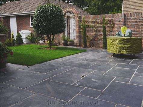 Kadappa Black Natural Limestone Patio Pavers From United Arab Emirates