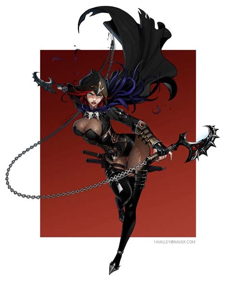 Artstation Assassin Maeging S2 Fantasy Girl Fantasy Character Design Female Character Design