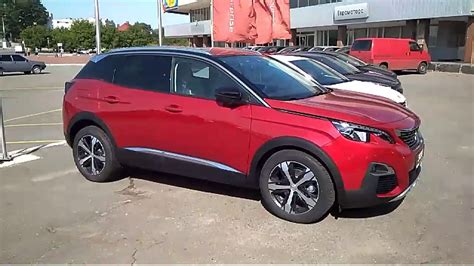 New Peugeot 3008 Ultimate Red Youtube