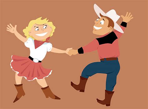Square Dance Illustrations Royalty Free Vector Graphics And Clip Art