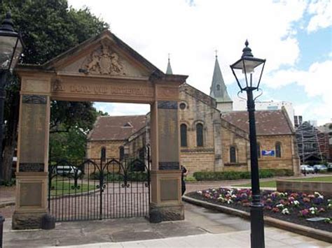 St Johns Anglican Cathedral Memorial Arch Parramatta Nsw War