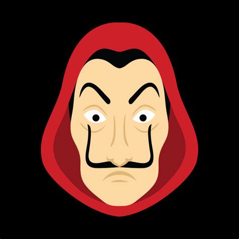 Wear a mask, wash your hands, stay safe. Money Heist Mask - Money Heist - Pin | TeePublic