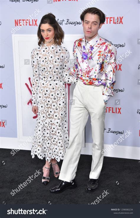 Los Angeles Jan Natalia Dyer And Charlie Heaton Arrives For The Netflix Velvet Buzzsaw