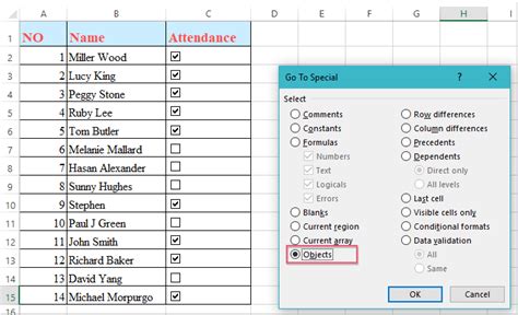 How To Quickly Delete Multiple Checkboxes In Excel